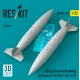 Reskit Rsu32-0240 1/32 150 Gallon Underwing Fuel Tanks F-5e F N F-20, At-3 2 Pcs 3d Printed