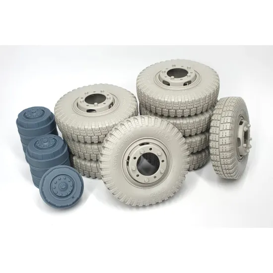 Pimp My Miniatures 16s-016 1/16 Sd.kfz 234 Road Wheels Set With Spare Weighted Type 3