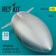 Reskit Rsu32-0244 1/32 150 Gallon Centerline Fuel Tank F-5e/F/N F-20 At-3 1 Pcs 3d Printed