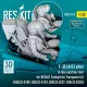Reskit Rsf32-0092 1/32 F-35 A/C Pilot In Late Ejection Seat For Reskit Cockpit For Trumpeter Kit Rsu32-0109 Rsu32-0110 Rsu32-0227 Rsu32-0228 3d Printed