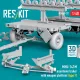 Reskit Rsk48-0029 1/48 Mhu-141m Munitions Trailer With Weapon Platform Type 1 3d Printed Model Kit