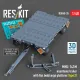 Reskit Rsk48-0035 1/48 Mhu-141m Munitions Trailer With Flat Bed/Cargo Platform Type 2 3d Printed Model Kit