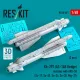 Reskit Rs48-0601 1/48 Kh-29t As-14b Kedge Missiles With Aku-58 2 Pcs Su-17 Su-25 Su-24 Su-30 Mig-27 3d Printed