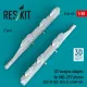 Reskit Rs48-0605 1/48 Us Weapon Adapter For Mig-29 Fulcrum 2 Pcs Gbu-39 Sdb Gbu-62 Jdam-er 3d Printed