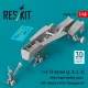 Reskit Rsu48-0310 1/48 F/A-18 Hornet A B C D Wheel Bays Landing Gears With Wheels Set For Hasegawa Kit 3d Printed