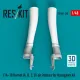 Reskit Rsu48-0368 1/48 F/A-18 Hornet A B C D Air Intakes For Hasegawa Kit 3d Printed