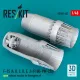 Reskit Rsu48-0452 1/48 F-15 A B C D E J F100-pw-220 Open Exhaust Nozzles For Hasegawa Kit 3d Printed