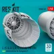 Reskit Rsu48-0452 1/48 F-15 A B C D E J F100-pw-220 Open Exhaust Nozzles For Hasegawa Kit 3d Printed