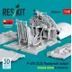 Reskit Rsu48-0495 1/48 P-47d-25 26 Thunderbolt Cockpit Detailed Edition For Miniart Kit 3d Printed