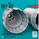 Reskit Rsu48-0508 1/48 Ra-5c Vigilante Exhaust Nozzles Early Type For Trumpeter Kit 3d Printed