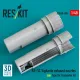 Reskit Rsu48-0508 1/48 Ra-5c Vigilante Exhaust Nozzles Early Type For Trumpeter Kit 3d Printed