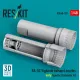 Reskit Rsu48-0509 1/48 Ra-5c Vigilante Exhaust Nozzles Late Type For Trumpeter Kit 3d Printed