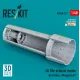 Reskit Rsu48-0511 1/48 Iai Kfir Exhaust Nozzle For Kinetic / Wingman Kit 3d Printed
