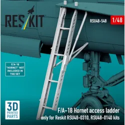 Reskit Rsu48-0548 1/48 F/A-18 Hornet Access Ladder Only For Reskit Rsu48-0310 Rsu48-0140 Kits 3d Printed