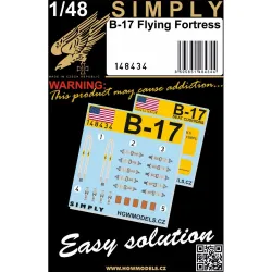 Hgw 148434 1/48 B-17 Flying Fortress Seatbelts