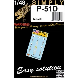 Hgw 148436 1/48 P-51d Mustang Seatbelts