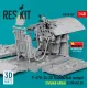 Reskit Rsu48-0587 1/48 P-47d-26-28 Thunderbolt Cockpit Detailed Edition For Miniart Kit 3d Printed