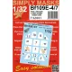 Hgw 732001 1/32 Bf109e-4/7 Simply Masks For Hgw, Dragon, Cyber Hobby, Hobby2000