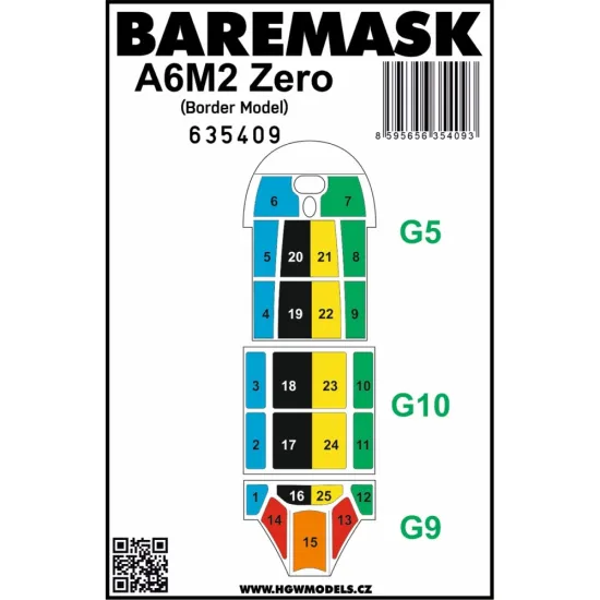 Hgw 635409 1/35 A6m2 Zero Designed For Border Model