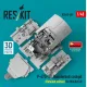 Reskit Rsu48-0589 1/48 P-47d-30 Thunderbolt Cockpit Detailed Edition For Miniart Kit 3d Printed