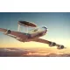 Roden 345 1/144 Boeing E-3 Sentry Awacs Plastic Model Aircraft