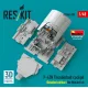 Reskit Rsu48-0593 1/48 P-47n Thunderbolt Cockpit Detailed Edition For Miniart Kit 3d Printed