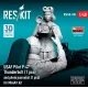 Reskit Rsf48-0108 1/48 Usaf Pilot P-47 Thunderbolt 1 Pcs And Photo Journalist 1 Pcs For Miniart Kit 3d Printed