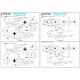 Hgw 248030 1/48 Bf109 Stencils Wet Decal