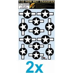 Hgw 233917 1/32 P-47d Over New Quinea Pt.4 Wet Decal