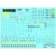 Hgw 248031 1/48 F-14 Tomcat Stencils And Rbf Wet Decal