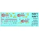 Hgw 248031 1/48 F-14 Tomcat Stencils And Rbf Wet Decal