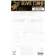 Hgw 481002 1/48 Fw 190d-9 Riveting Set And Fabric Covering