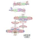 Hgw 481020 1/48 A6m5 And 5a Zero Riveting Set For Tamiya
