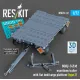 Reskit Rsk72-0032 1/72 Mhu-141m Munitions Trailer With Flat Bed/Cargo Platform Type 2 3d Printed Model Kit