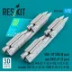 Reskit Rs72-0516 1/72 Gbu-39 Sdb 8 Pcs And Bru-61 2 Pcs Su-27 Mig-29 F-16 F-15e F-22 F-35 Tornado Jas-39 A-10 Ac-130w B-1b B-2 B-52 3d Printed