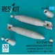 Reskit Rs72-0580 1/72 Blu-27a/B 750lb Napalm Bombs Finned Mxu-469/B Or Unfinned 2pcs A-1 A-4 A-7 A-26k B-57 F-4 F-100 F-105 3d Printed