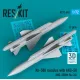 Reskit Rs72-0602 1/72 Kh-58u Missiles With Aku-58 2 Pcs Mig-25bm Su-24 3d Printed