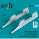 Reskit Rs72-0604 1/72 Us Weapon Adapter For Su-27 Flanker 2 Pcs Gbu-39 Sdb Gbu-62 Jdam-er 3d Printed
