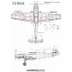Hgw 721020 1/72 Messerschmitt Bf109 E-3 /4 /7 / Trop Riveting Set For Tamiya