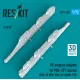 Reskit Rs72-0605 1/72 Us Weapon Adapter For Mig-29 Fulcrum 2 Pcs Gbu-39 Sdb Gbu-62 Jdam-er 3d Printed