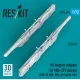 Reskit Rs72-0605 1/72 Us Weapon Adapter For Mig-29 Fulcrum 2 Pcs Gbu-39 Sdb Gbu-62 Jdam-er 3d Printed