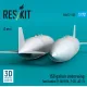 Reskit Rsu72-0323 1/72 150 Gallon Underwing Fuel Tanks F-5e/F/N F-20 At-3 2 Pcs 3d Printed