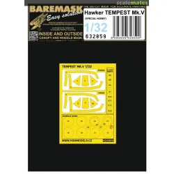 Hgw 632859 1/32 Masks For Hawker Tempest Mk.v For Special Hobby
