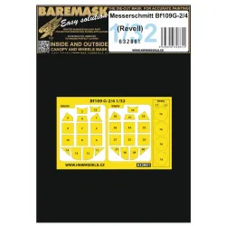 Hgw 632861 1/32 Masks For Messerschmitt Bf109g-2/4 For Revell