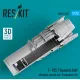 Reskit Rsu72-0331 1/72 F-105 Thunderchief Exhaust Nozzle For Trumpeter Kit 3d Printed
