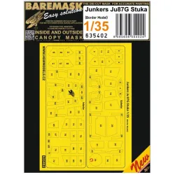 Hgw 635402 1/35 Masks For Junkers Ju87g For Border Models