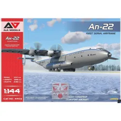 Aa Models 4403 1/144 An-22 Heavy Transporter First Serial Airframe Model Kit