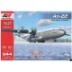 Aa Models 4403 1/144 An-22 Heavy Transporter First Serial Airframe Model Kit