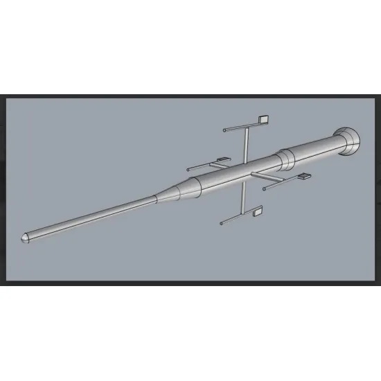 Cat4-r72020 1/72 F-111b Shock-sensing Probe For Hasegawa Accessories Kit