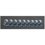 Scalex Wm-72006 1/72 Maz 543/Maz-7310 V-203 Ordinary Wheel Set For Hobby Boss And Revell